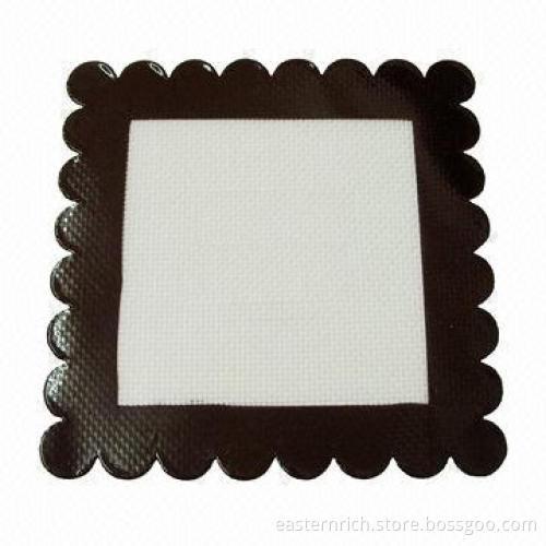 Silicone Trivet with Fiberglass Inside, 15x15cm